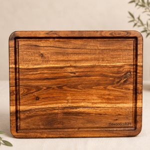 Acacia Juice Groove Heavy Duty Cutting Board (15 * 12 * 1.5 Inch)